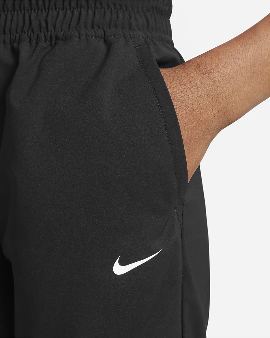 Nike Dri FIT One Big Kids Girls Woven Training Pants. Nike